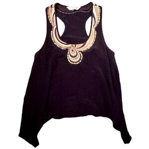 Trina Turk Los Angeles Silk Bohemian Top Size Medium